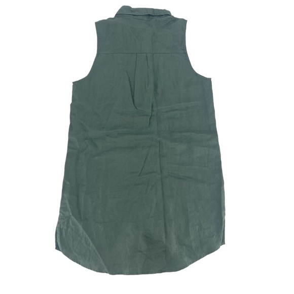 Forever 21 Green Sleeveless T-Shirt Mini Dress Size Medium Women’s - Picture 3 of 4